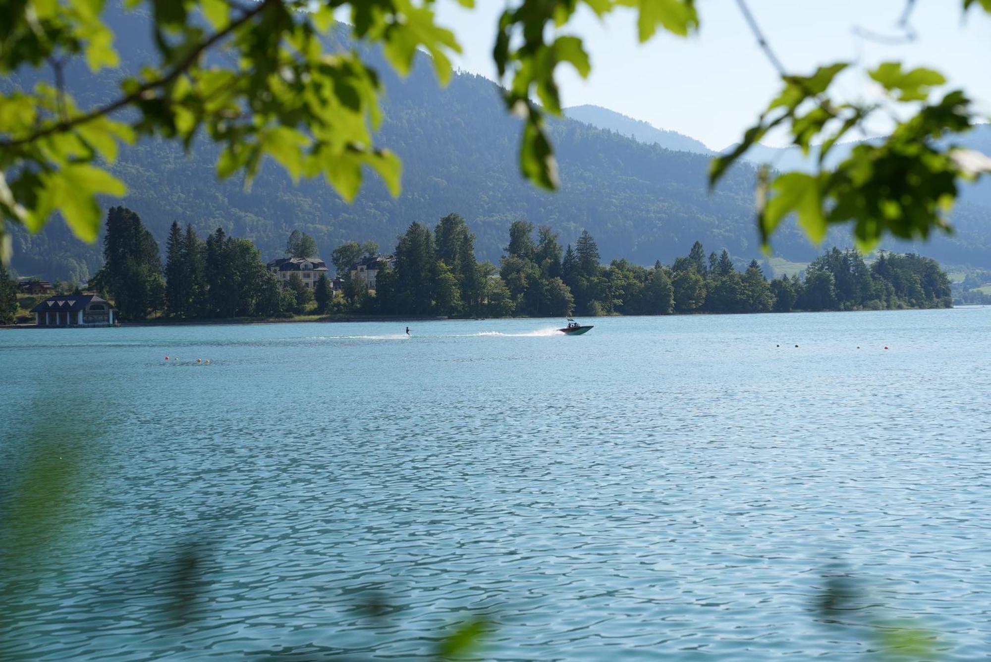 Bergblick 411 Am Wolfgangsee Strobl Camera foto