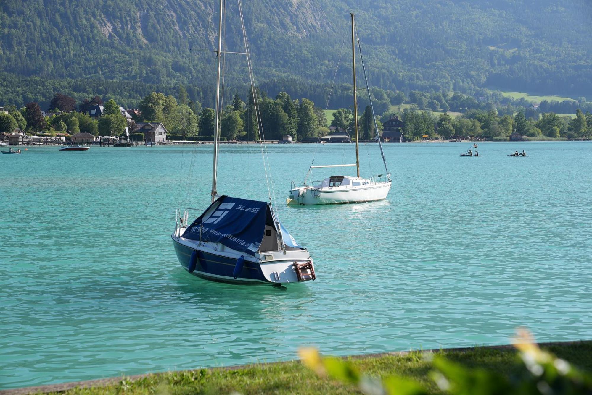 Bergblick 411 Am Wolfgangsee Strobl Camera foto